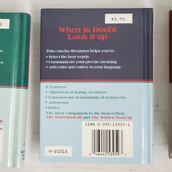 The American Heritage Dictionary, Word Book, Written Word, Right Word III Set - Picture 7 of 12